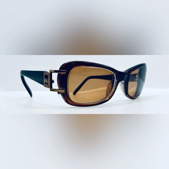 Guess GU6297 Brown Oval Sunglasses Frames Only - Picture 1 of 8